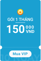 Tài khoản VIP - 1 tháng