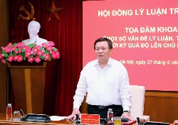 Toạ đàm khoa học “Một số vấn đề lý luận, thực tiễn mới về thời kỳ quá độ lên chủ nghĩa xã hội ở Việt Nam”